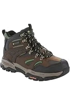 Skechers X John Deere Arch FIT Tarver, Botas Cortas al Tobillo Hombre, Brown, 45.5 EU