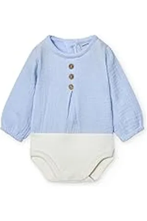 BABIDU Body Bebé Manga Larga Algodón 100%, Body Bebé Recien Nacido Tejido Bambula Suave Transpirable y Hipoalergénico Piel Sensible, Cierre con Botones, Ropa Bebé Niño y Niña Unisex, Básicos Invierno