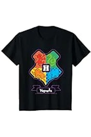 Harry Potter Niños Junior Hogwarts Crest Camiseta Camiseta