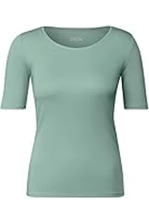 CECIL B317515 Camiseta, Color Verde, XL Mujeres