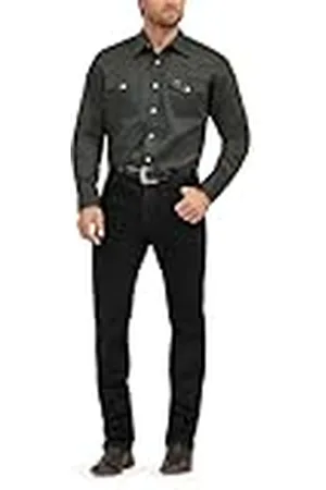 Wrangler MS70519, Camisa de Trabajo para Hombre, , 3XL Alto