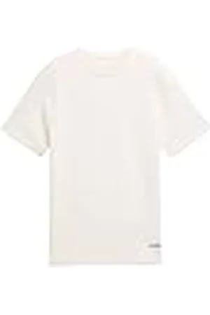 TOM TAILOR 1046368 Camiseta, 12906-Lana de Color Blanco, 140 para Niños