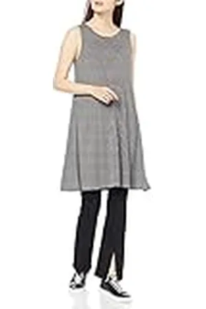 Amazon Vestido con Vuelo sin Mangas (Talla Grande Disponible) Mujer, , XS