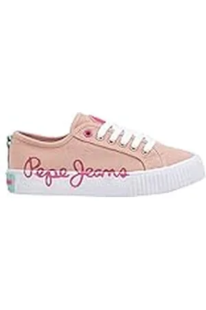 Pepe Jeans Ottis Log G, Zapatilla, Rosa (Rosa En Polvo), 39 EU