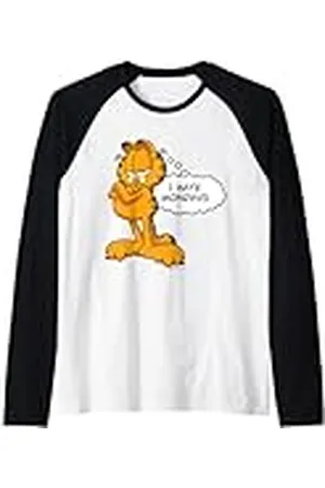 Garfield Garfiled - Odio los lunes Camiseta Manga Raglan