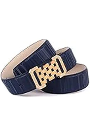 Anthoni Crown Ledergürtel Cinturón, , 80 para Mujer
