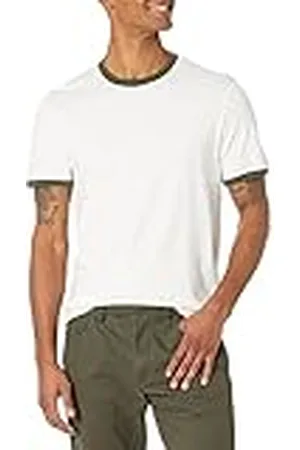 Amazon Camiseta Ringer de Manga Corta (Previamente Goodthreads) Hombre, , XL Alto