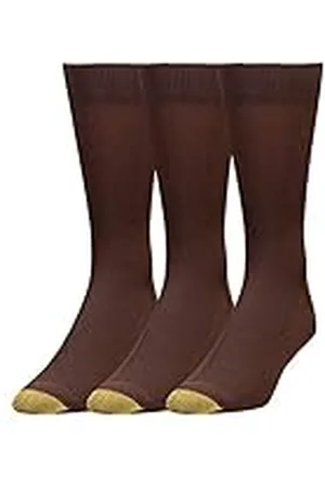 Gold Toe Gold Toe Metropolitan - Calcetines para hombre, 3 pares, , L, , L