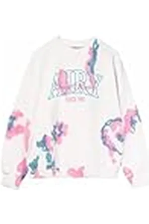 Replay Sg2134 Sudadera, 030 Tye & Dye White/Azure/Pink, 16 años para Niñas
