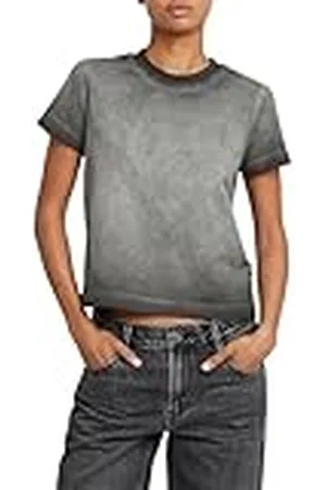 G-Star Para Mujer Top Overdyed Micro Boxy, , S
