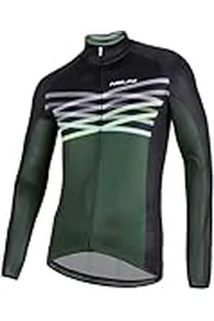 Nalini 02488201100C001.10 MERAK Hombre Sweatshirt Green Grass/Mistletoe L