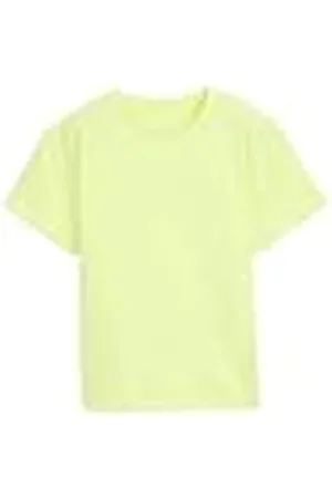 TOM TAILOR 1047023 Camiseta, 35519-Greenish Neon Yellow, 128 para Niños