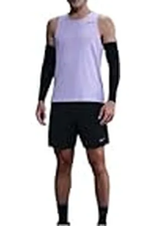 Nike Miler Dri-Fit DV9321-515 - Camiseta sin Mangas para Hombre, Hydrangeas/Reflective Silv, DV9321-515, S