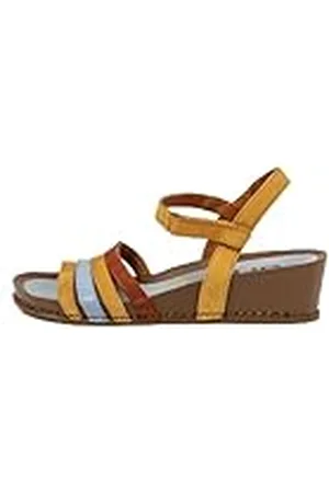 Art 1943 I Imagine, Sandalias con cuña Mujer, Honey-D.Orange, 38 EU