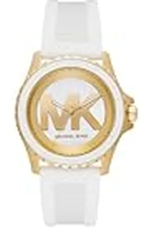 Michael Kors Reloj Analógico para Mujeres de Cuarzo con Correa en Silicona MK7535