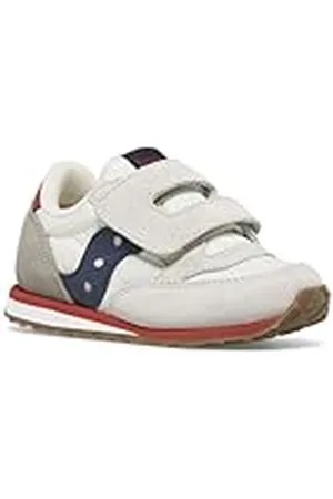 Saucony Jazz Original, Zapatillas, Grey/Navy/Red, 40.5 EU