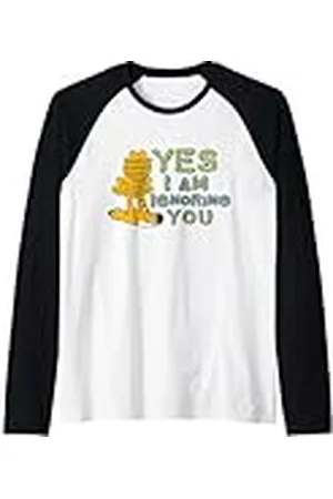 Garfield Garfiled - Sí, te estoy ignorando Camiseta Manga Raglan