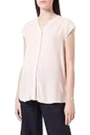Timezone Striped Shotsleeve Blouse Blusas, , XS para Mujer