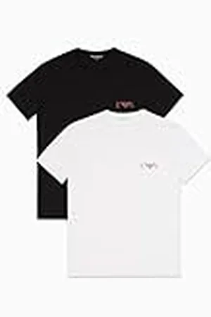 Emporio Armani 2-Pack Crew Neck T-Shirt Camiseta, , XL para Hombre