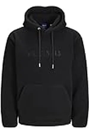 JACK & JONES Jorfrederiksberg Teddy Sweat Hood Sn Sudadera con Capucha, , M para Hombre