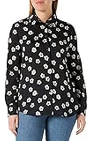 Pinko SMORZARE Camicia Jaquard Stamp Blusa, , 38 para Mujer