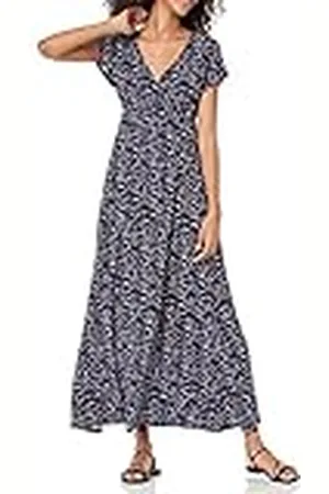 Amazon Vestido entallado largo (talla grande disponible) Mujer, , S