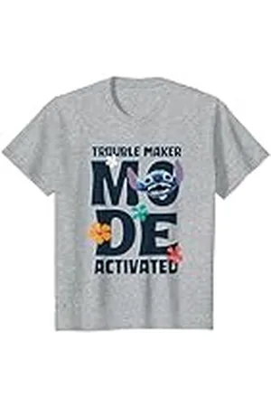 Disney Niños Lilo & Stitch Trouble Maker Mode Camiseta