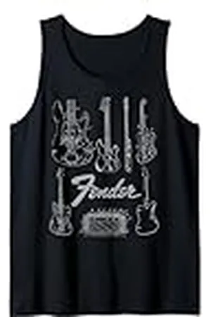 Fender Guitars & Amp Logo Camiseta sin Mangas