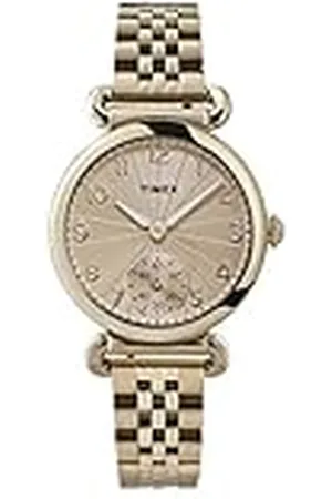 Timex Reloj Analógico para Mujer de Cuarzo con Correa en Acero Inoxidable TW2T88600