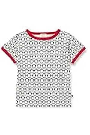 loud + proud Camiseta con impresión de Mono certificada Gots, , 98 cm-104 cm Unisex niños