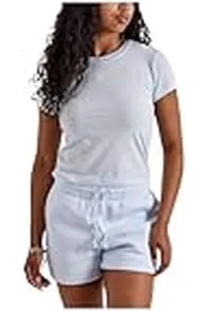 Nike Sportswear Chill Knit Mod-Crop Camiseta para Mujer, Azul Tinta/Sail, FV5508-423, 2XL