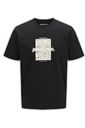 JACK & JONES Jcotarmac Camo Front tee SS Crew N PLS, , 4XL Hombres