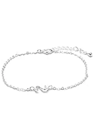 Luxenter Pulsera Alphabet acabado plata - Letra S
