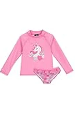chicco Conjunto Bañador para Niña, Conjunto de dos Piezas con Camiseta de Manga Larga y Braguita, Cómodo y Versátil, Ideal para el Mar o la Piscina, Ropa para Bebé, Diseñado en Italia