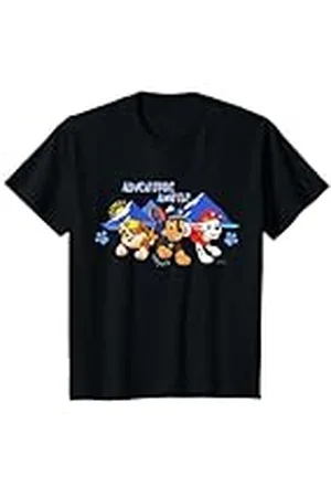 Paw Patrol Niños - Chase Marshall Rubble Adventure Awaits Camiseta