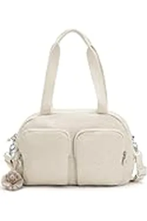 Kipling Cool Defea Bandolera Mediana, (Blanco)