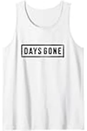 Playstation 3 Days Gone Iconic Distressed Big Chest Logo V2 Camiseta sin Mangas