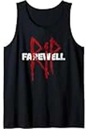 Playstation 3 Days Gone RIP Farewell Distressed Big Chest Logo Camiseta sin Mangas