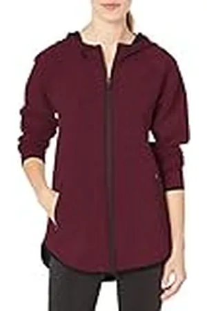 Amazon Chaqueta con Capucha de Deporte Técnica de Punto y Larga Mujer, , M