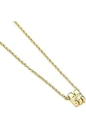 Luxenter Collar Alphabet acabado oro 18k - Letra M