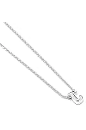 Luxenter Collar Alphabet acabado plata - Letra J