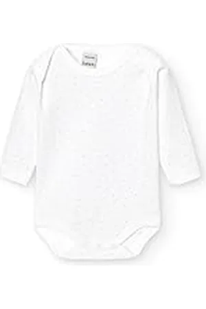 BABIDU Body Bebé Manga Larga Algodón 100%, Body Bebé Recien Nacido, Cuello Americano Estampado Estrellitas, Tejido Transpirable Hipoalergénico Piel Sensible, Ropa Bebé Niño y Niña Unisex de Invierno