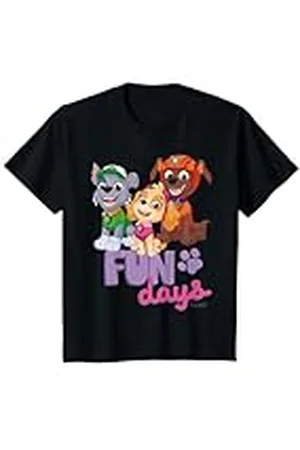 Paw Patrol Niños - Skye Rocky Zuma Fun days Camiseta