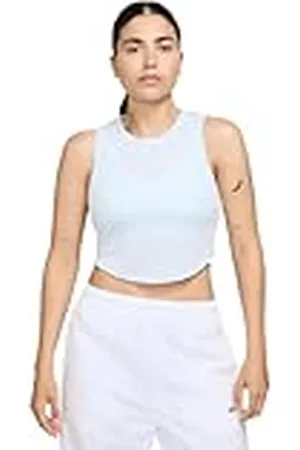 Nike Sportswear Essentials FB8279-423 Camiseta de Tirantes Acanalada Corta para Mujer, , FB8279-423, M