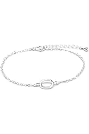 Luxenter Pulsera Alphabet acabado plata - Letra O