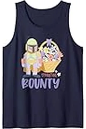 STAR WARS Spring Time Cute Bounty Boba Pastel Colors Logo Camiseta sin Mangas
