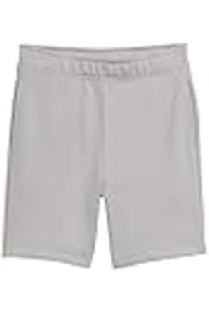 TOM TAILOR 1048220 Pantalones Cortos de Sudadera, 17590-Smoky Grey, 92-98 para Niños