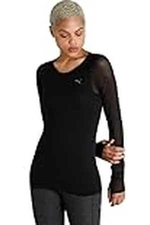 PUMA Studio Yogini LT Mesh Fitted LS Top