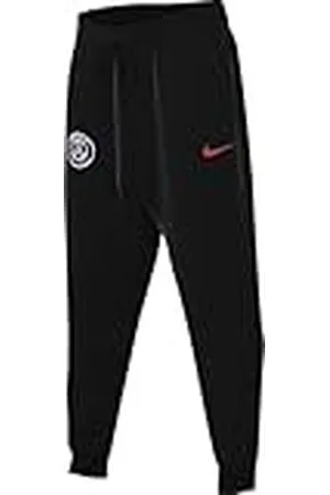 Nike Pantalón PSG B NSW Tech FLC Pant, Black/University Red, FQ3513-010, L