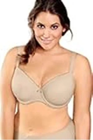 Ulla Popken Sujetador con Aros, Carcasa Blanda Moldeado, , 100C para Mujer